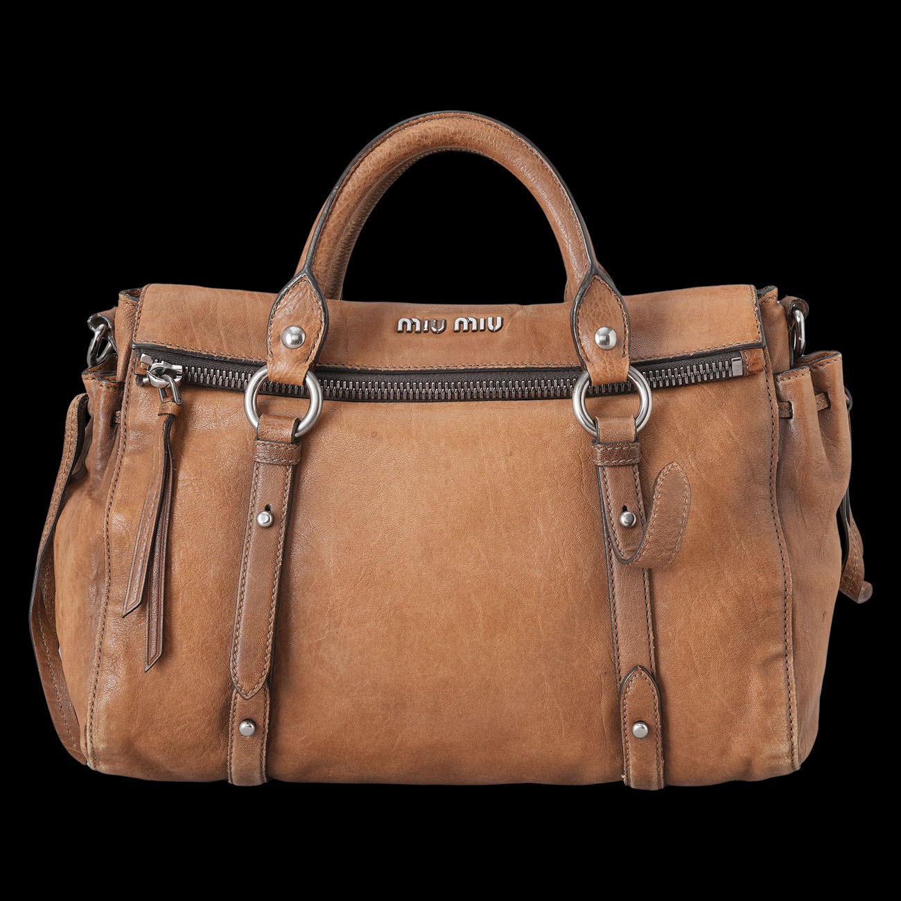 MIU MIU(USED)미우미우 RN1001 토트겸 숄더백